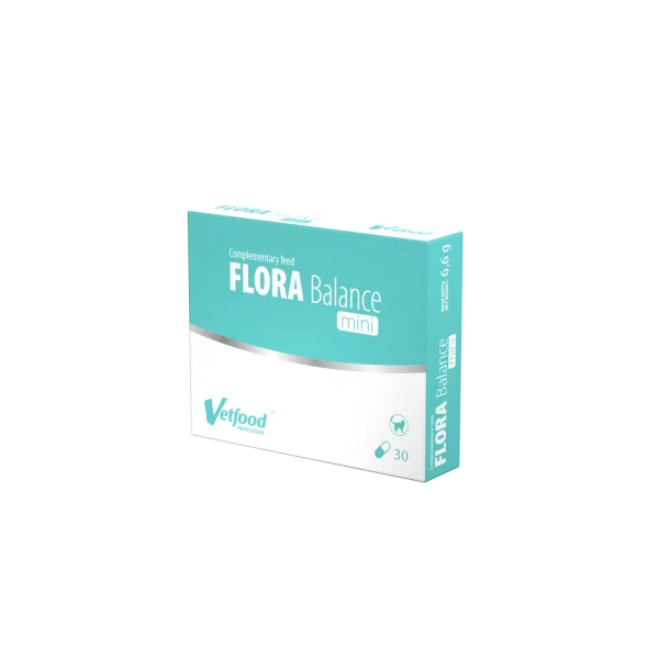 Flora Balance Mini 30 kaps. - karma uzupełniająca dla kotów