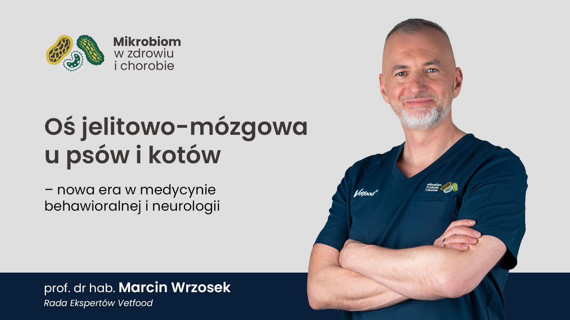 Oś jelitowo-mózgowa u kotów i psów - nowa era w medycynie behawioralnej i neurologii